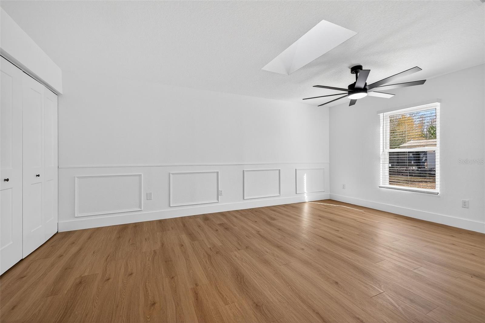 Spacious secondary bedrooms with great natural light