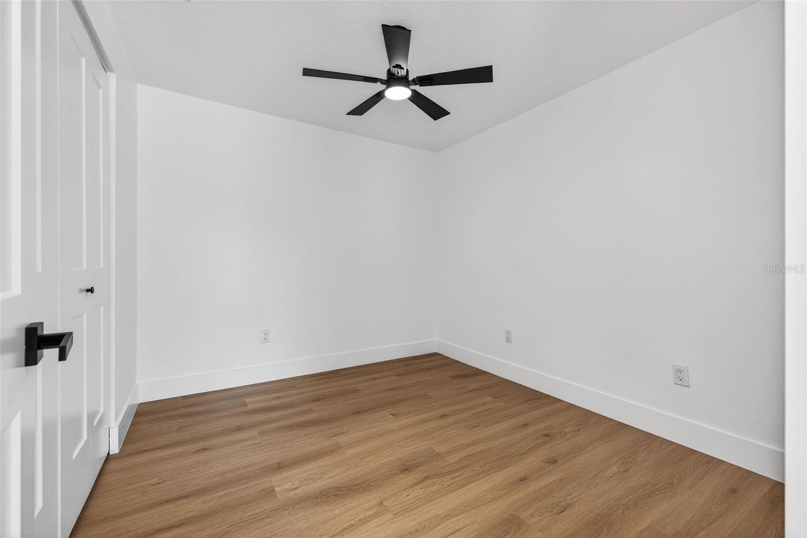 All Secondary Bedrooms include new ceiling fans and modern black finishes