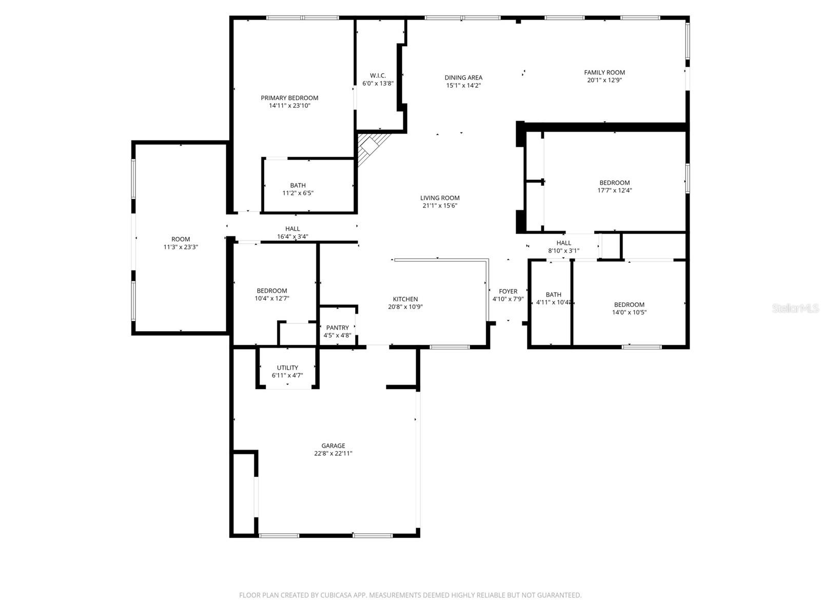 Main House Floor Plan