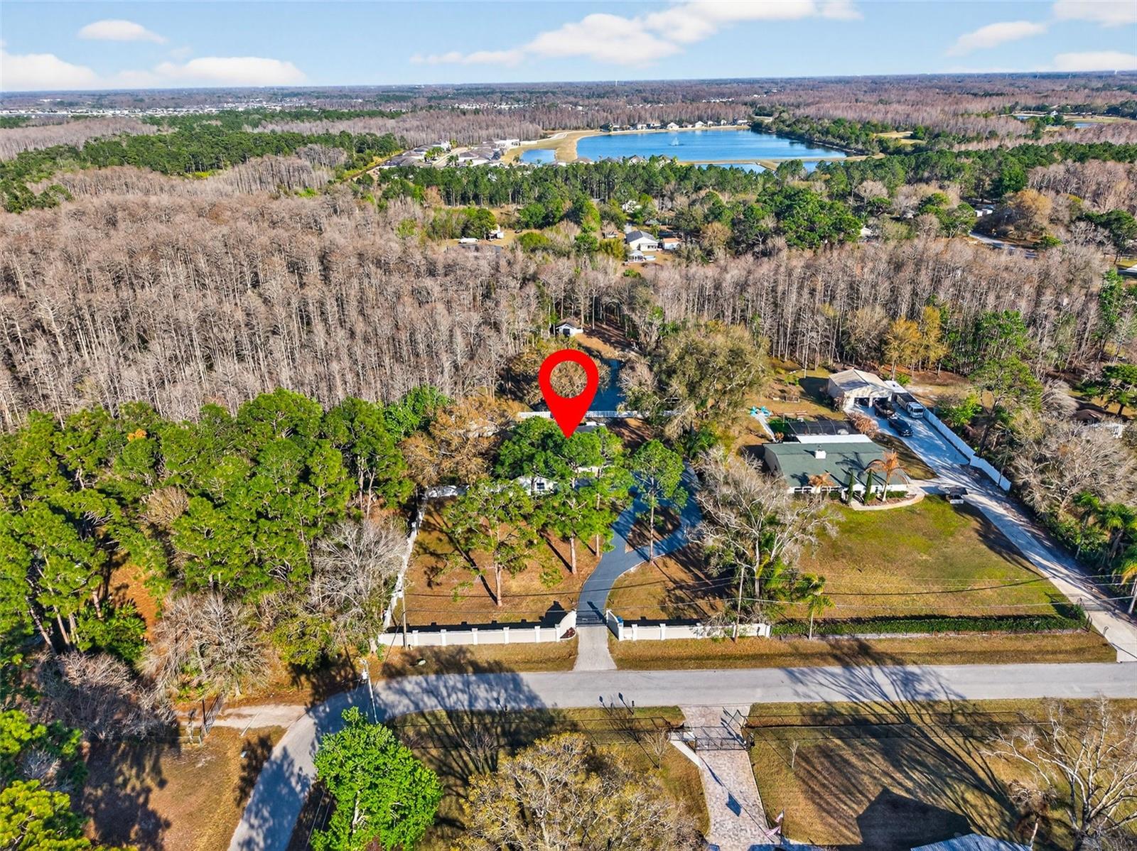 A one-of-a-kind homesite!
