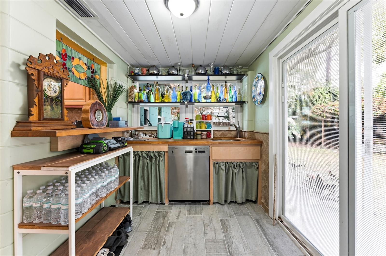 utility room off of kitchen