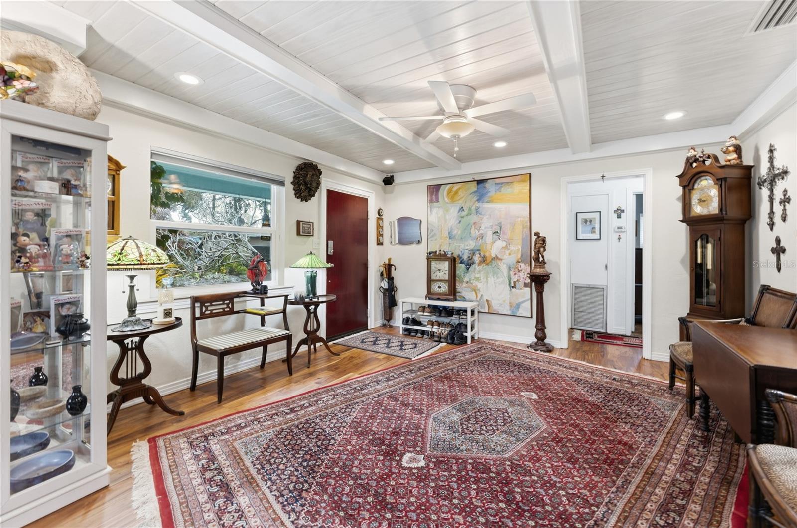 combined living room and dining room