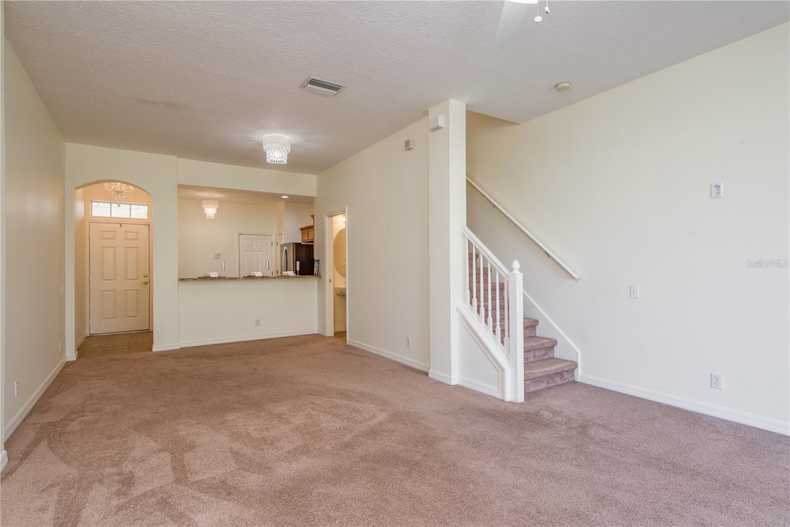 Living Room Facing Entry