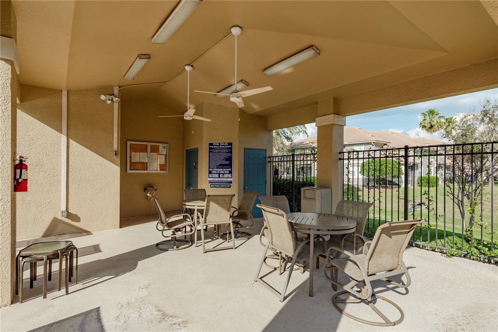 Community Pool Restrooms