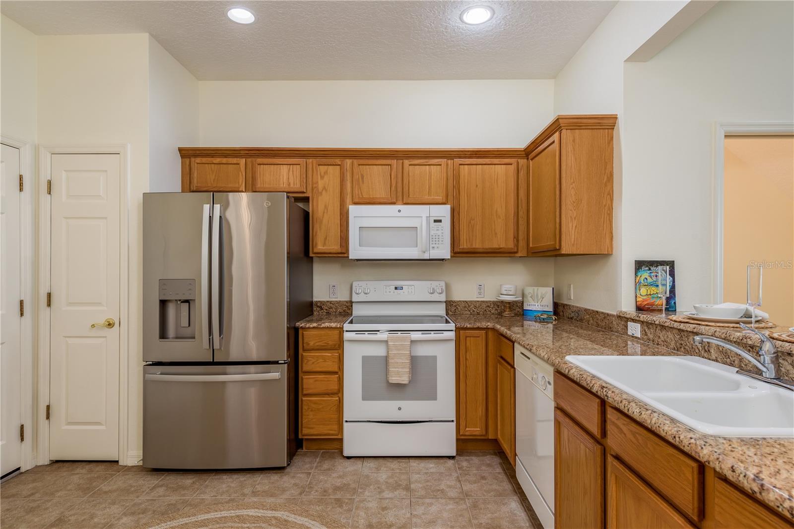 Kitchen with pantry closet