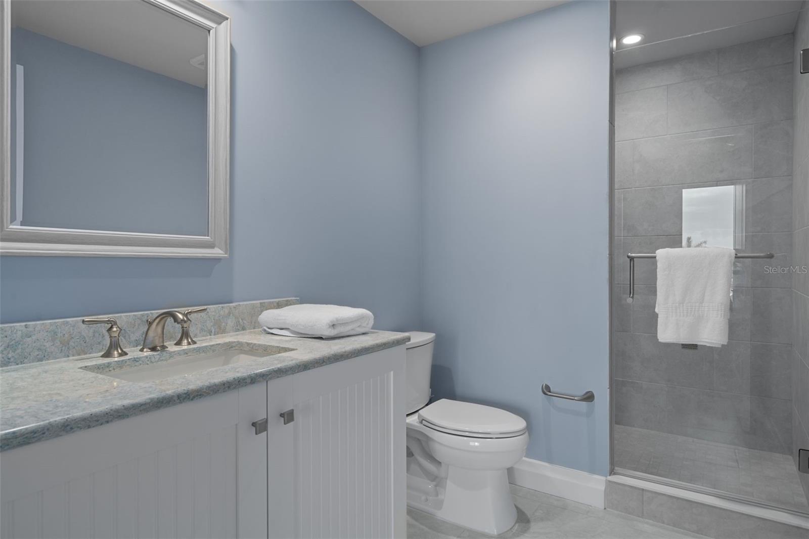 Convenient ensuite bathroom for the 2nd bedroom.