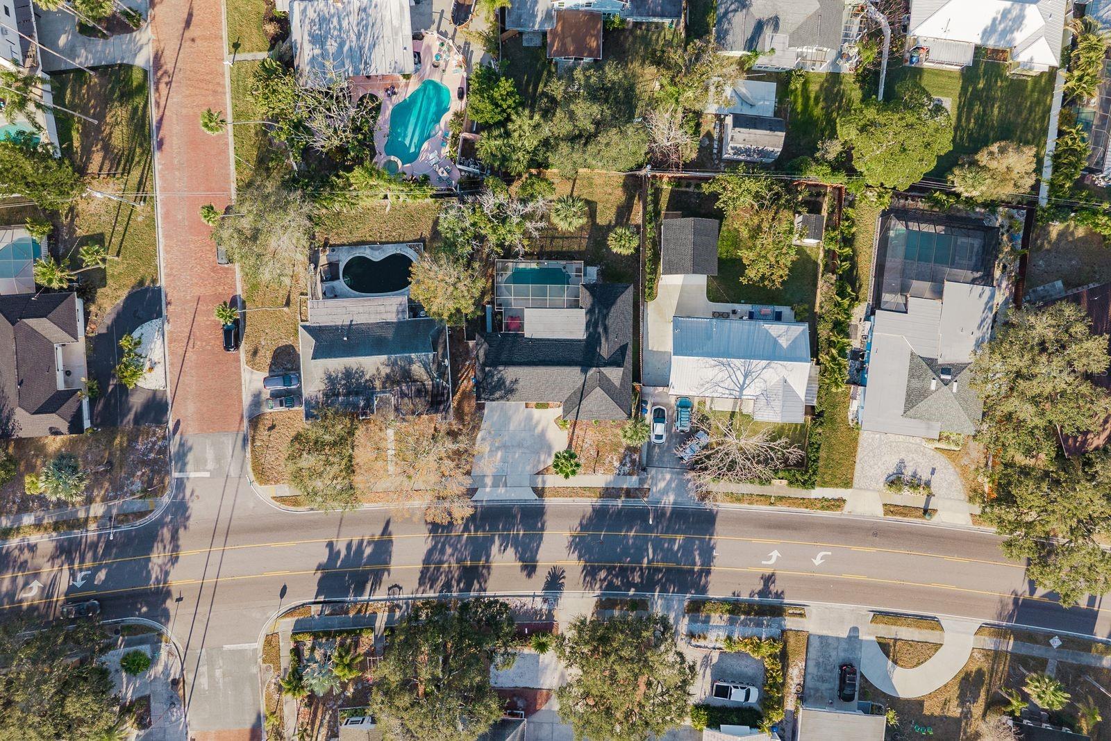 Bayshore Blvd, takes you from Downtown Dunedin and connects to Palm Harbor.