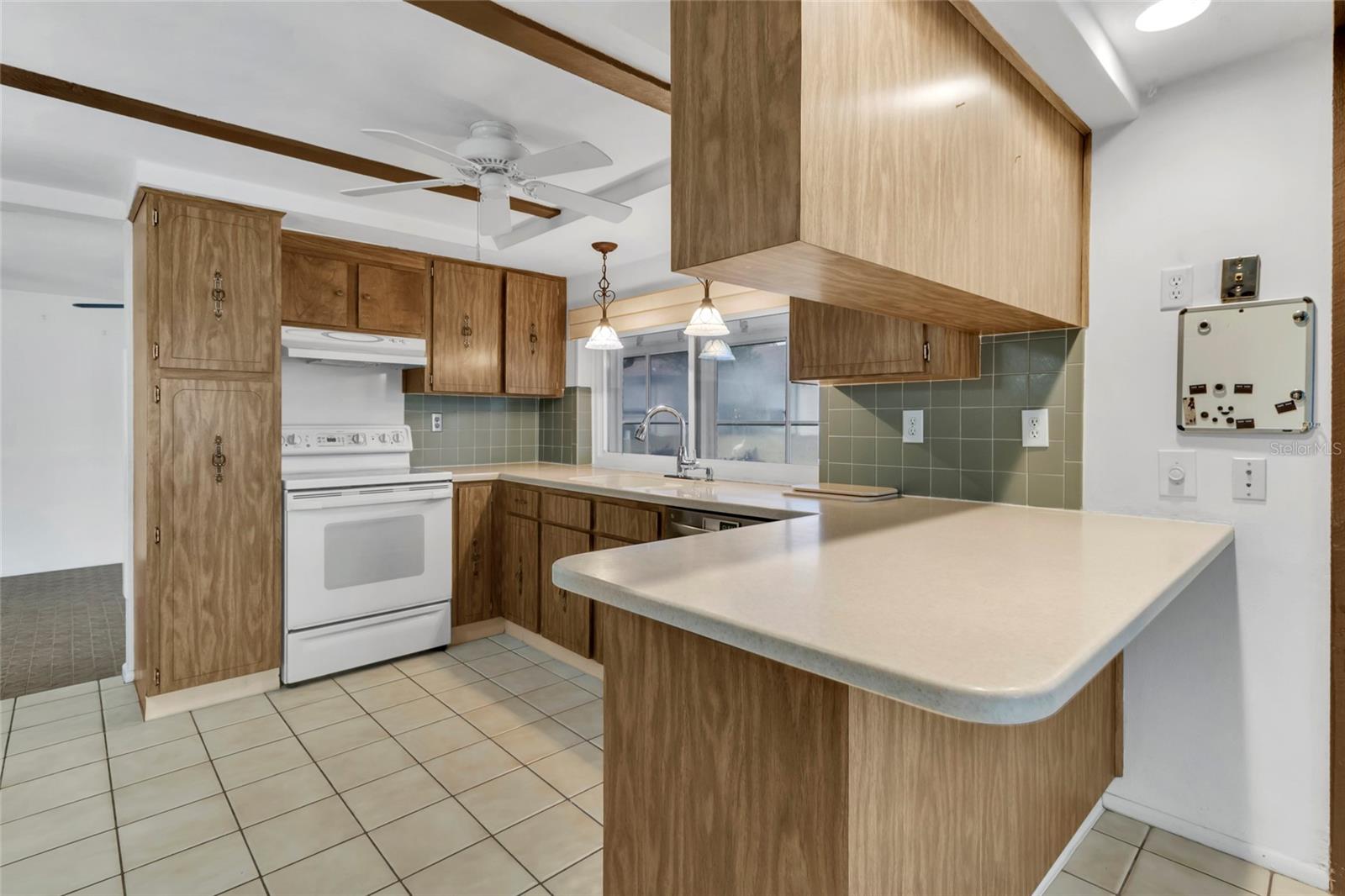 kitchen view from family room
