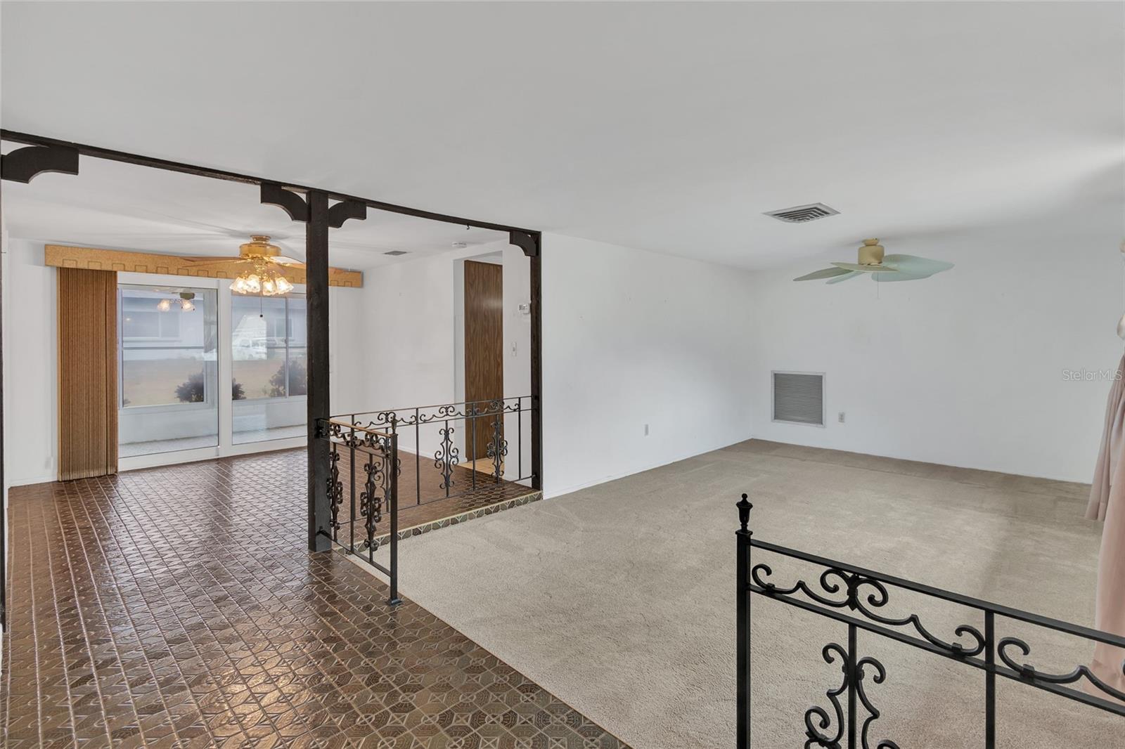 View from from entry door