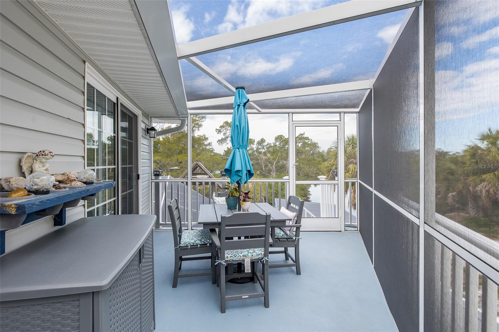 PRIVATE BALCONY OFF OF LIVINGROOM