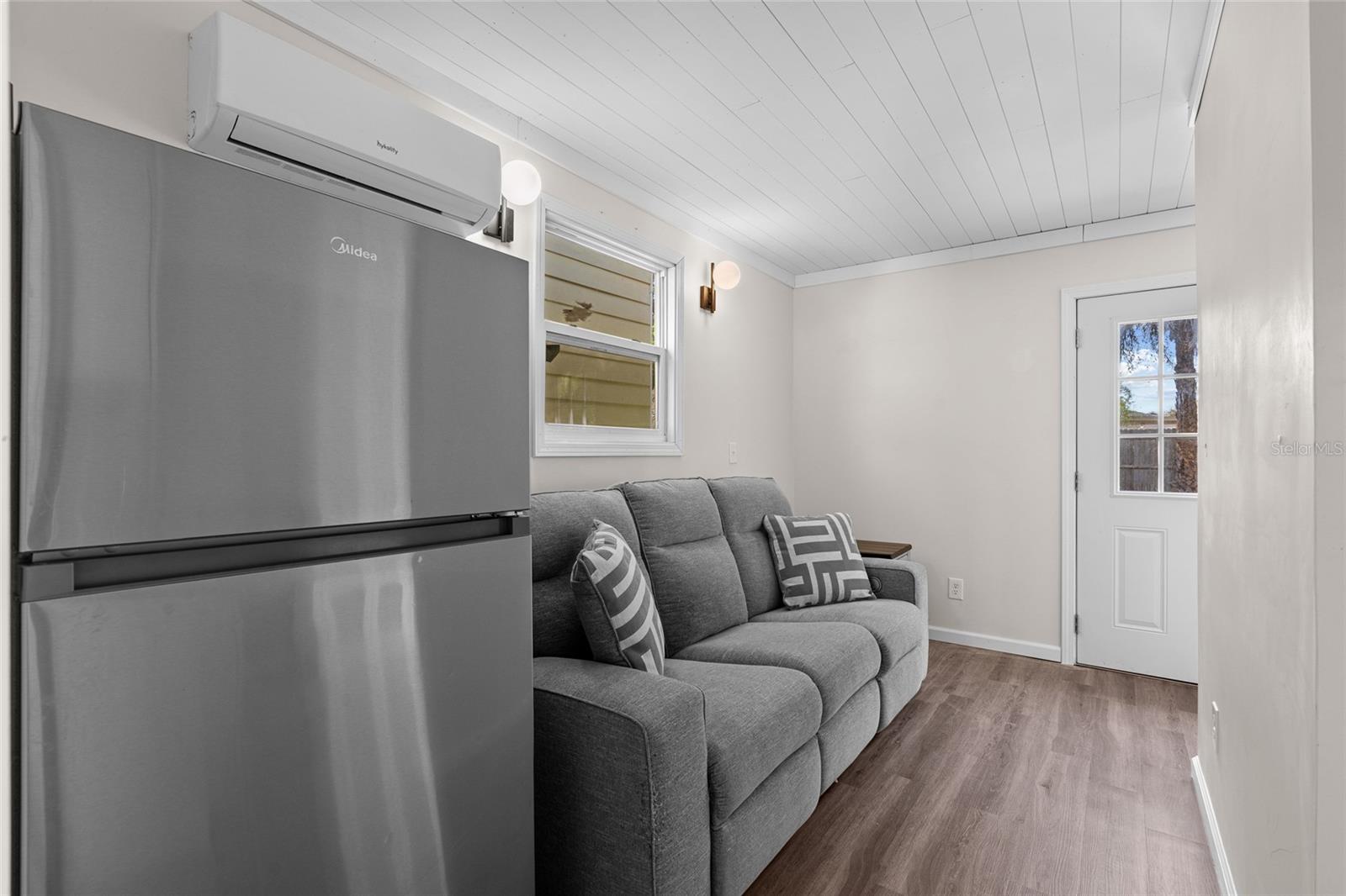 Attached Apartment  living room