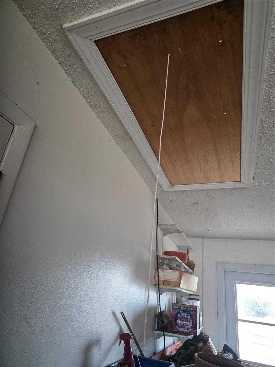 Garage attic access