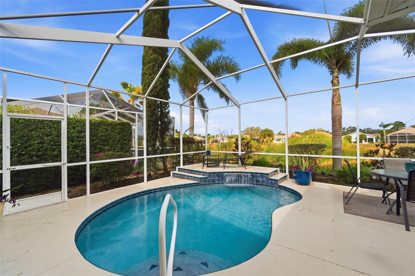 Pool Overlooking Preserve