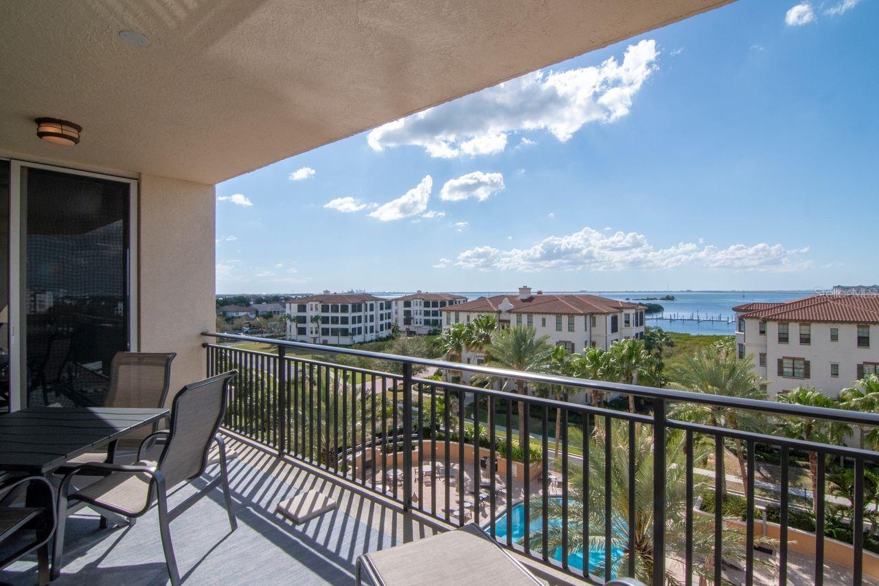 South west view from Balcony