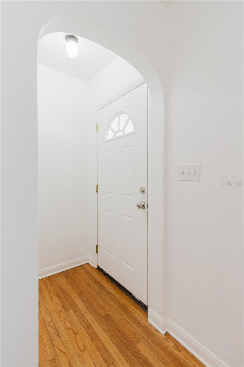 Front Entry from Inside