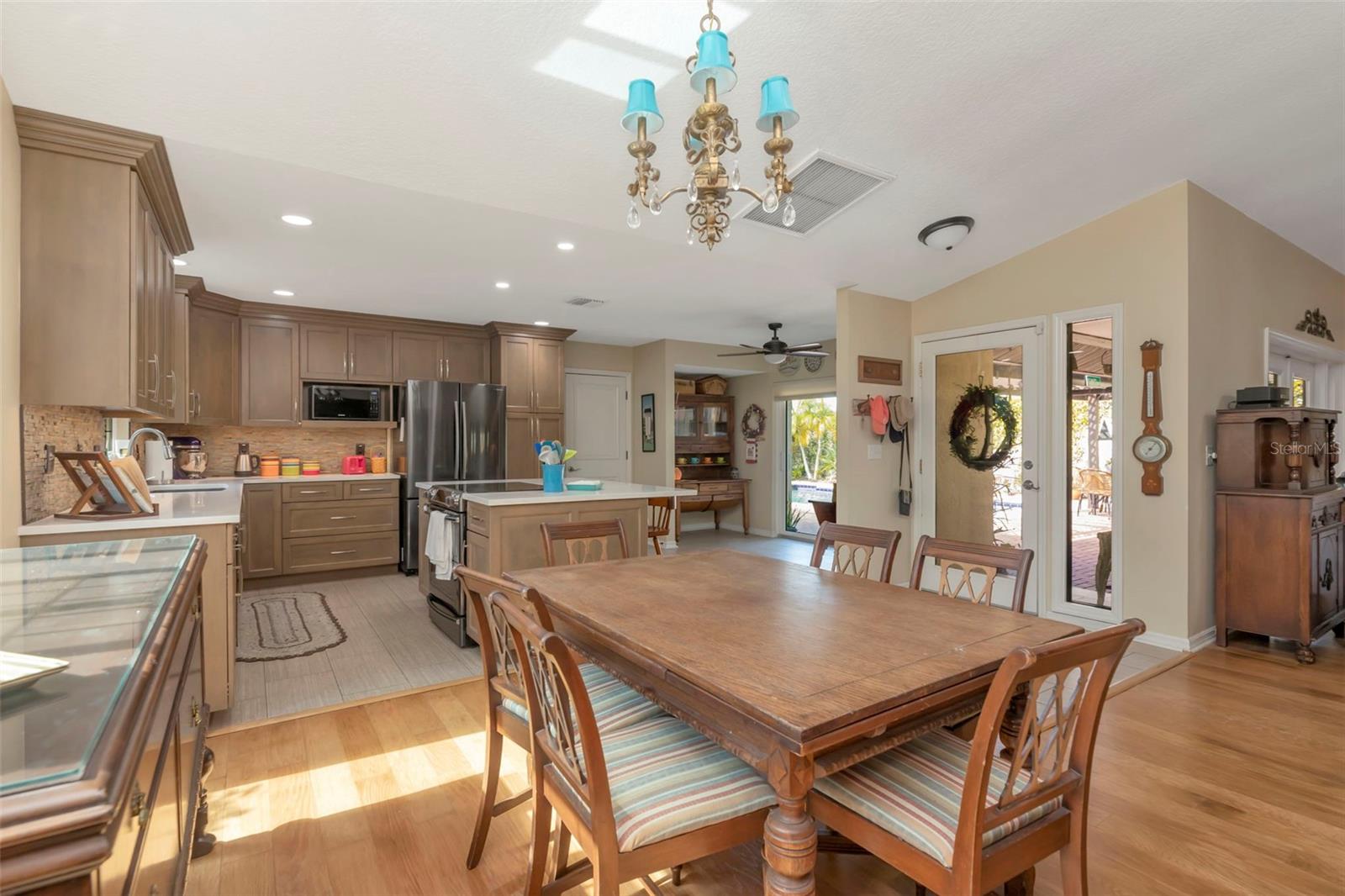 Dining Room viewing Kitchen