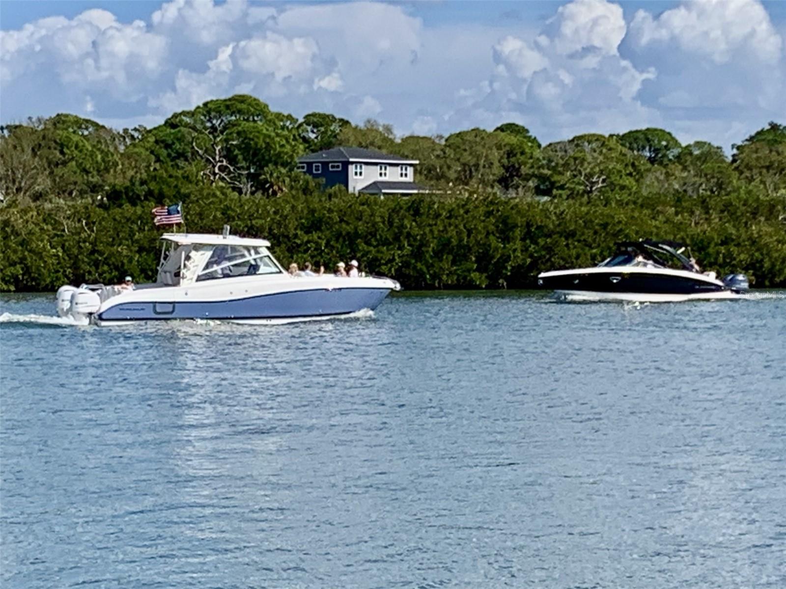 Deep water intercoastal waterway for any size boat