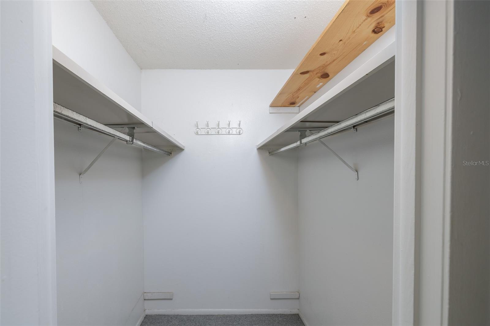walk-in closet in 2nd bedroom