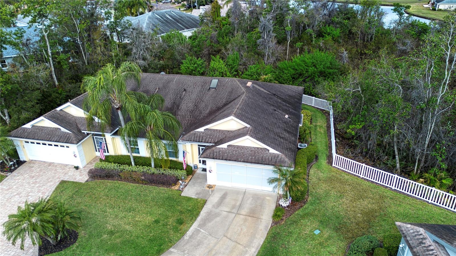 Front entrance; condo on right