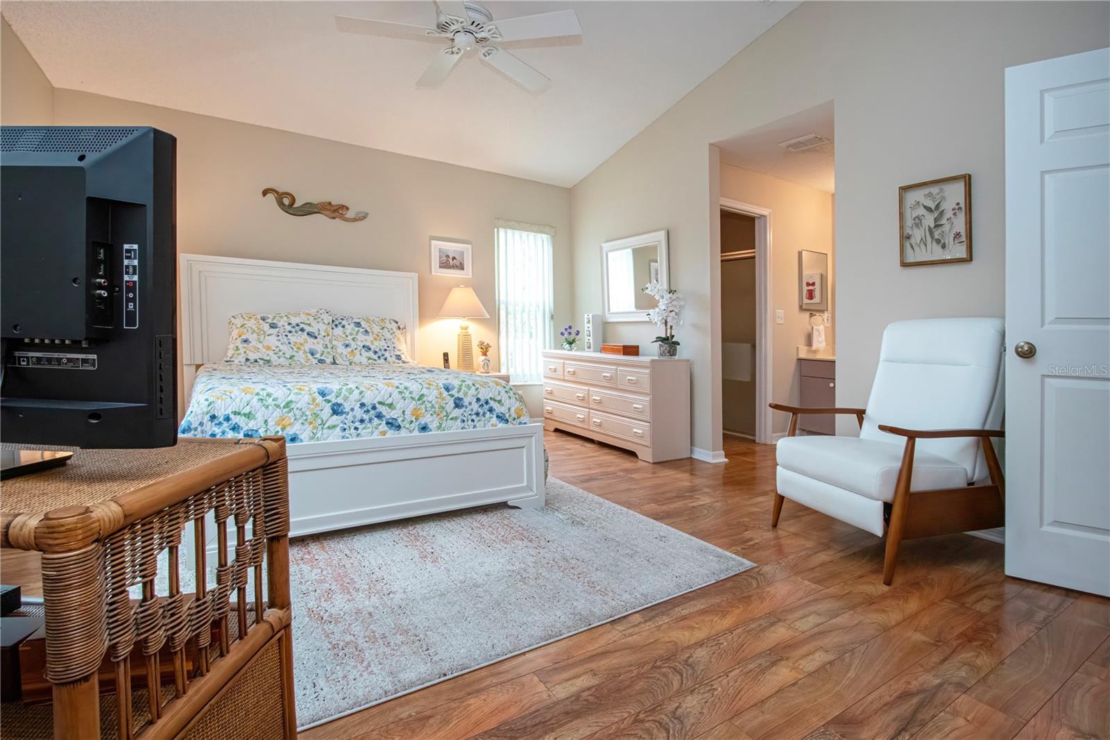 View of master from office area