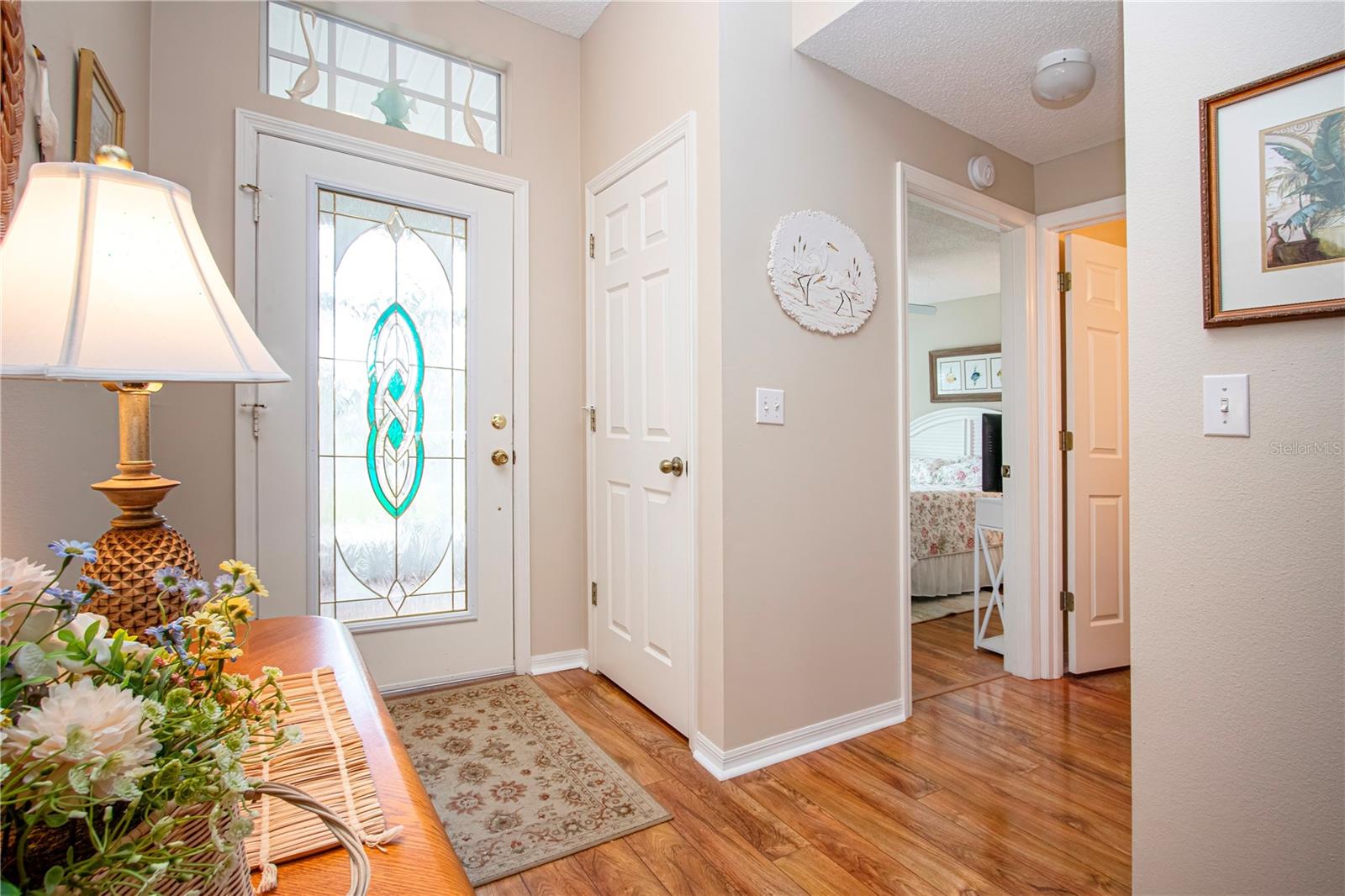 Entry to guest suite