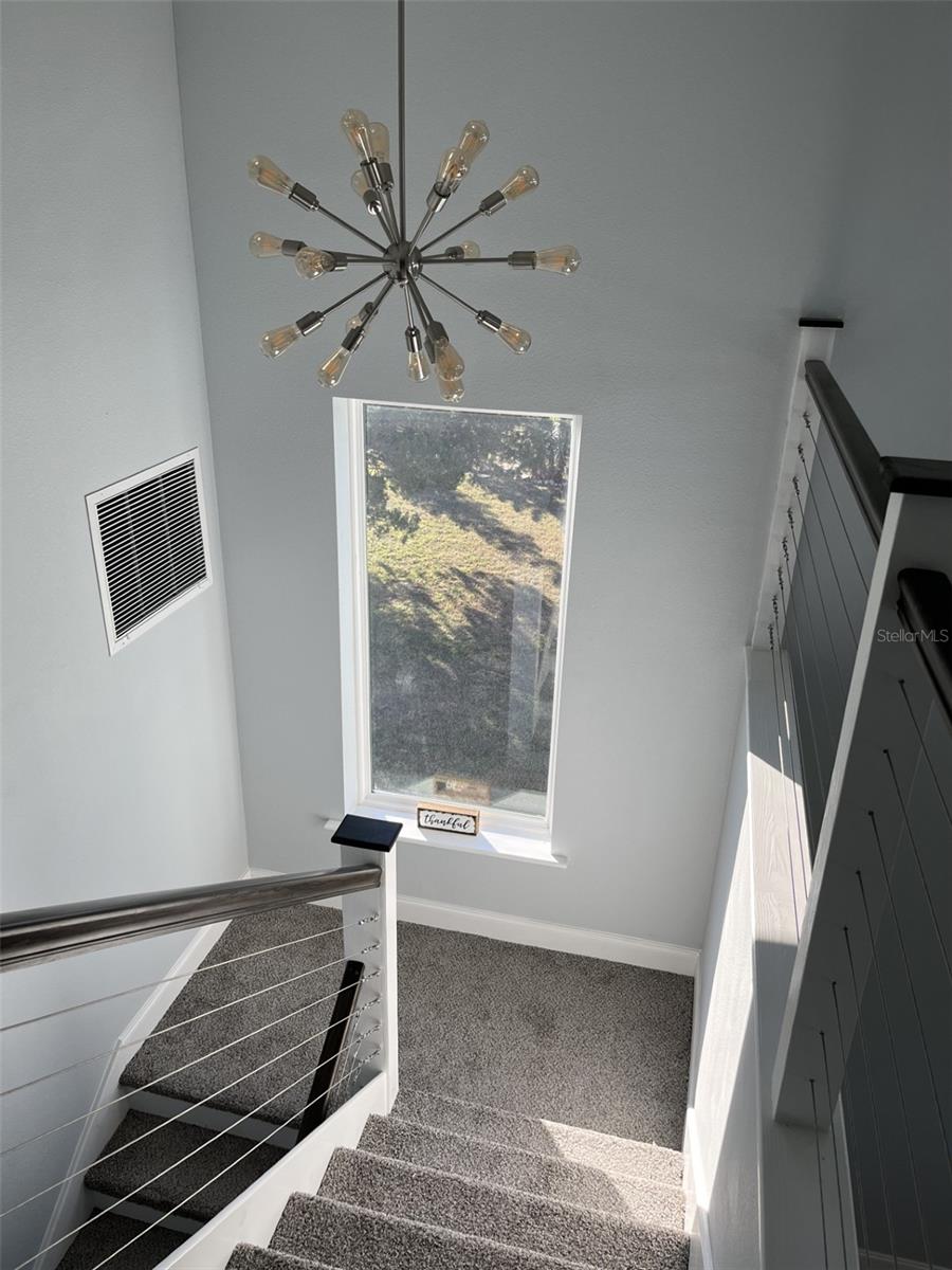 Top of the steps