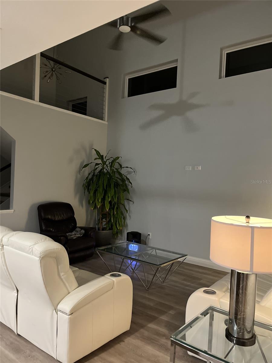 Living room from kitchen