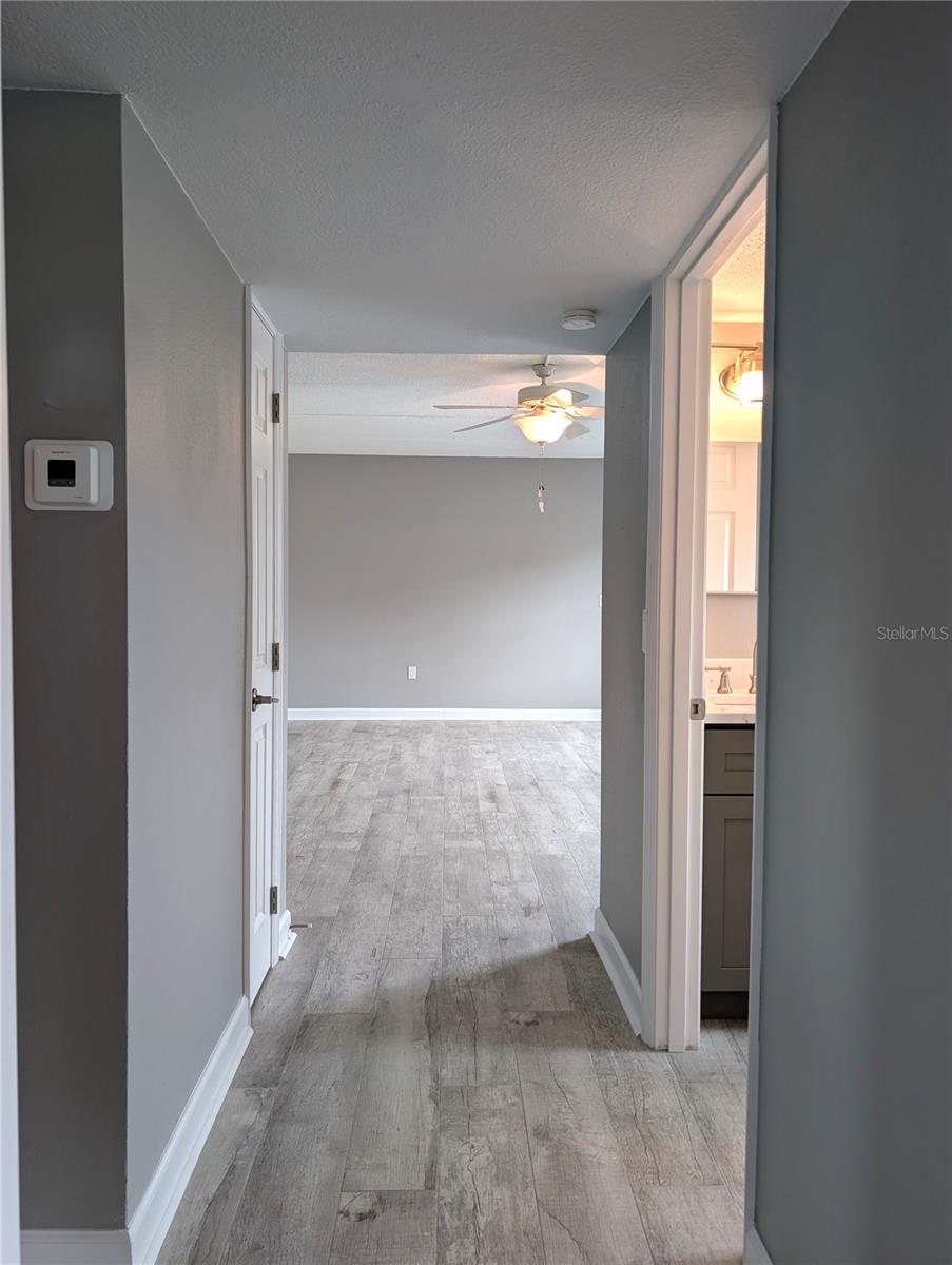 Hallway from Bedrooms