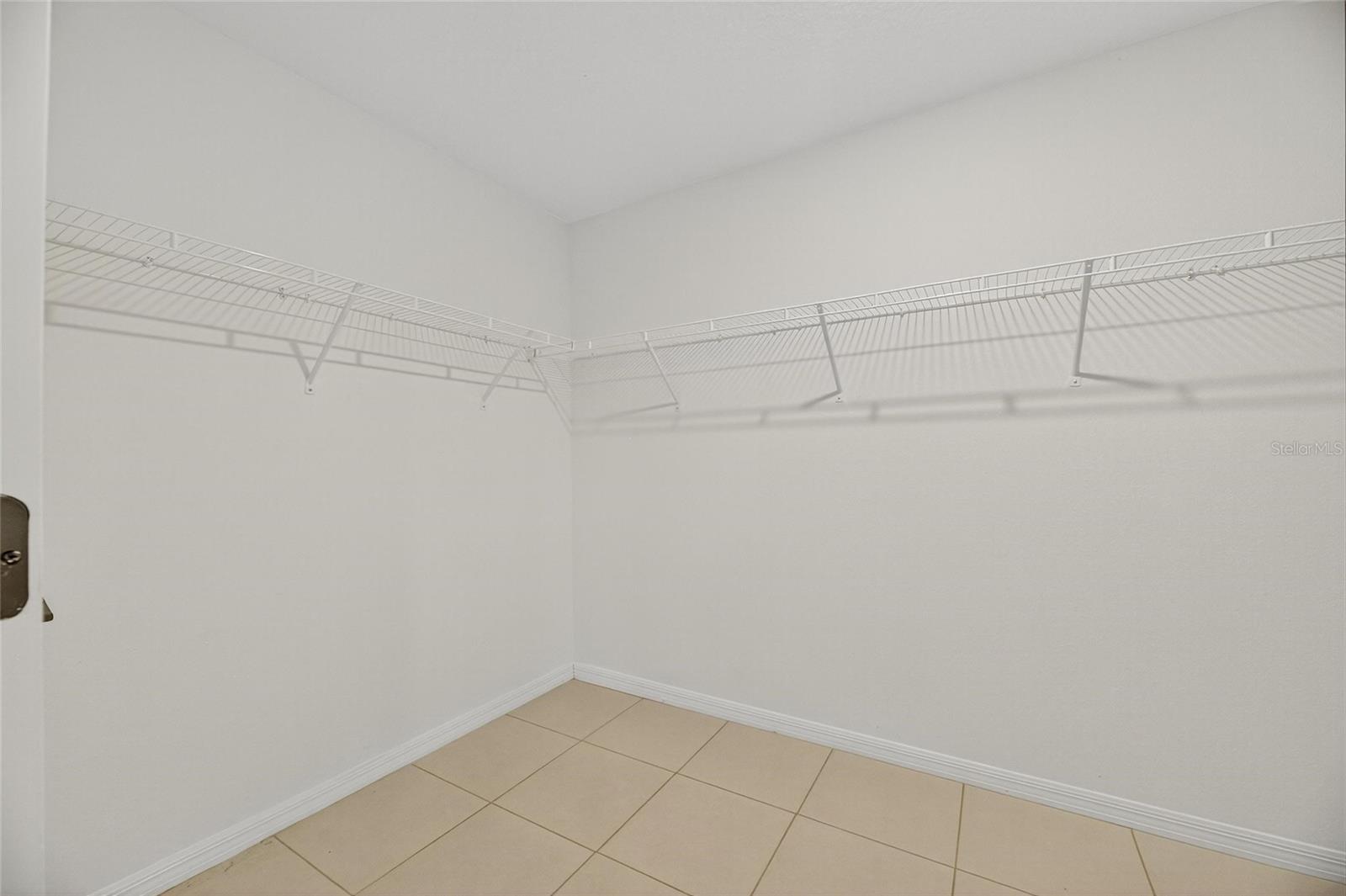 Large walk in closet