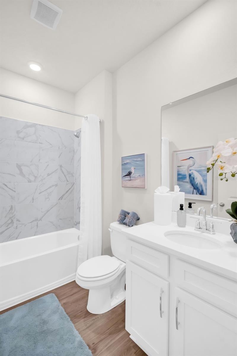 Guest Bath Stock Photo