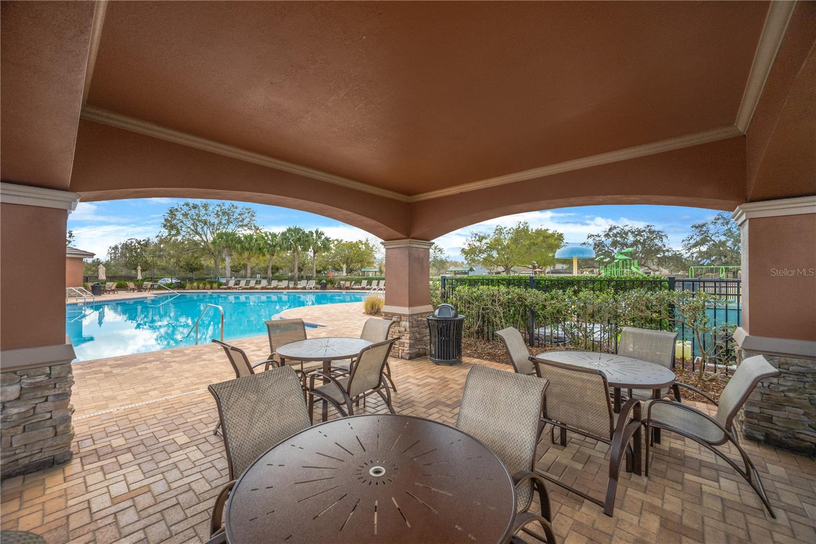 Pool Sitting Area/BBQ