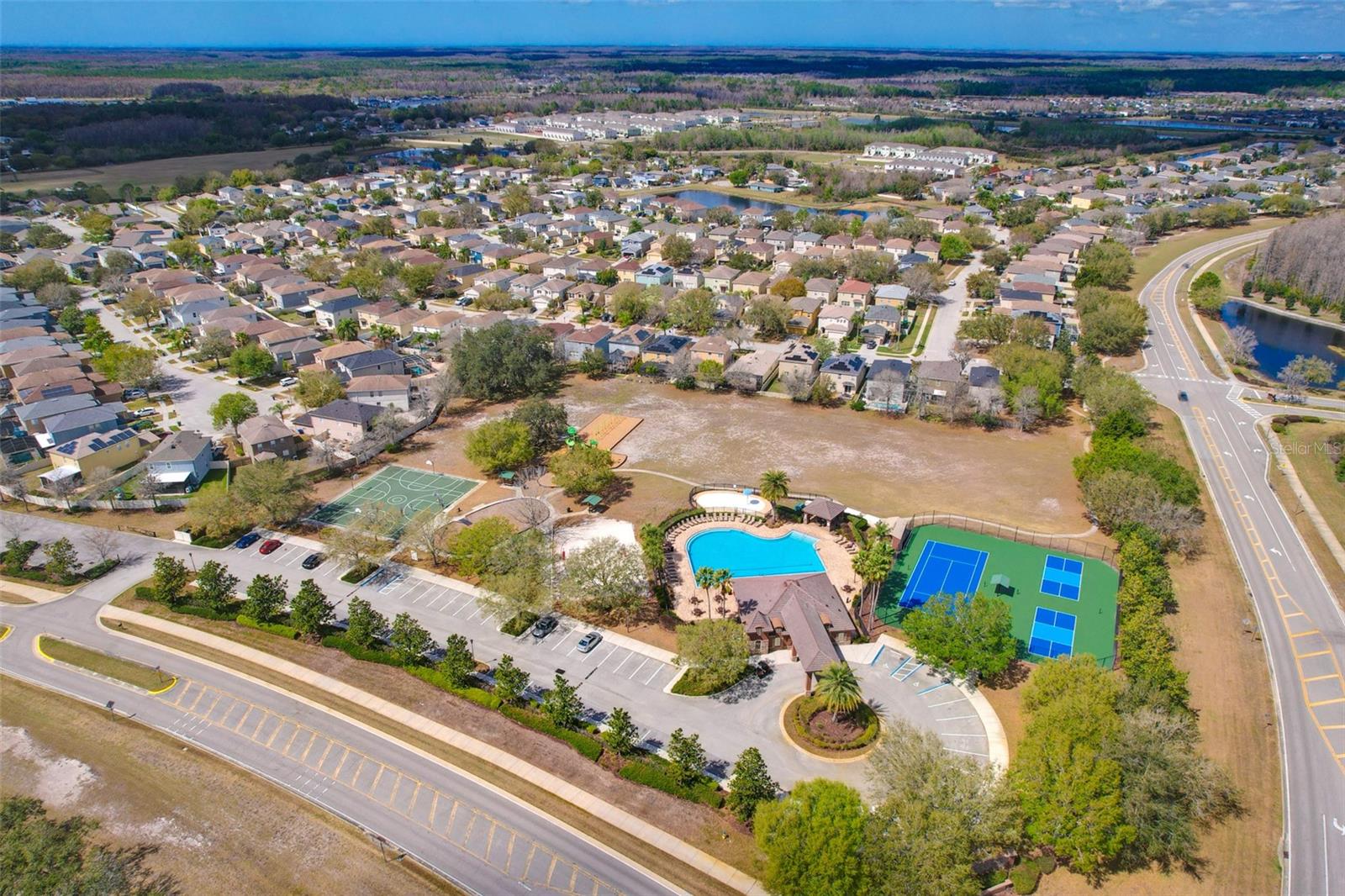 Drone of Community Center