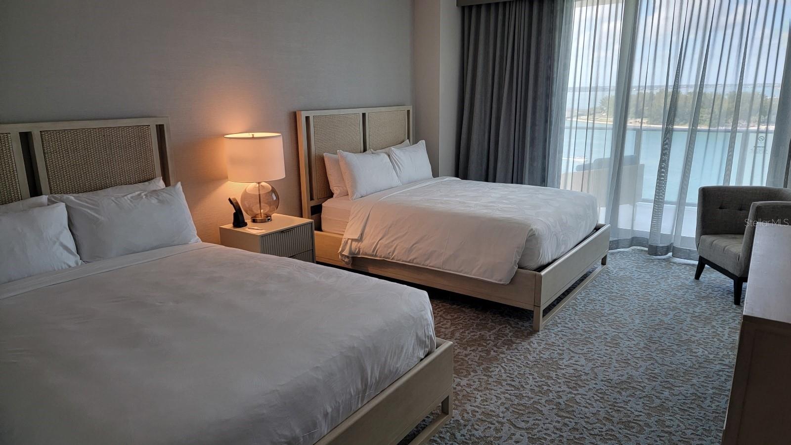 spacious second bedroom