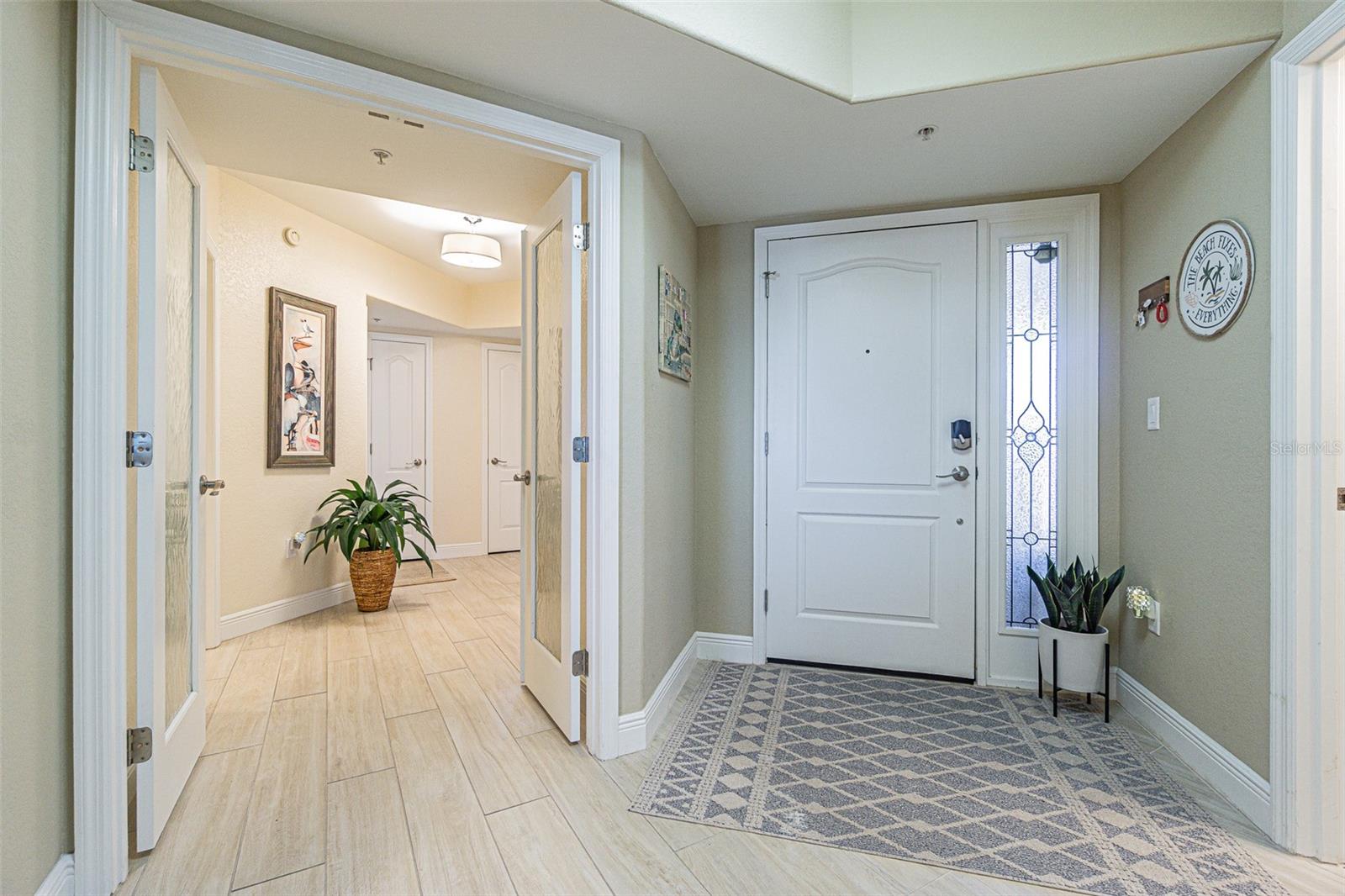 Privacy Doors to bedrooms 2 and 3