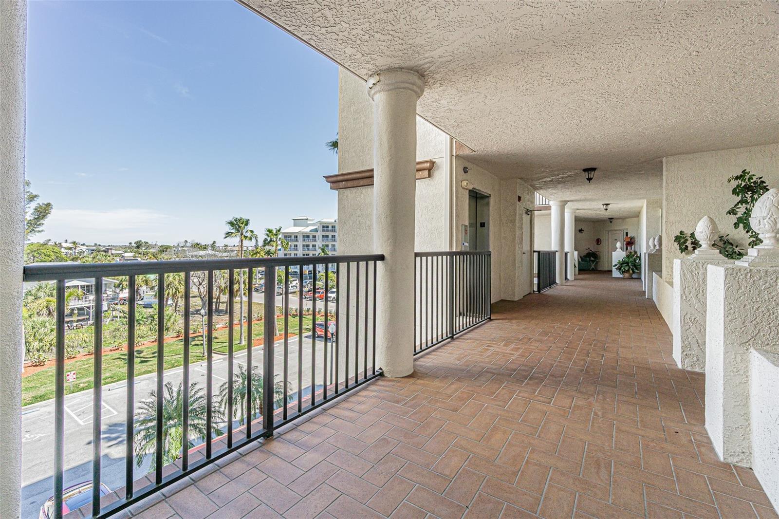 From Frt Dr to Elevator