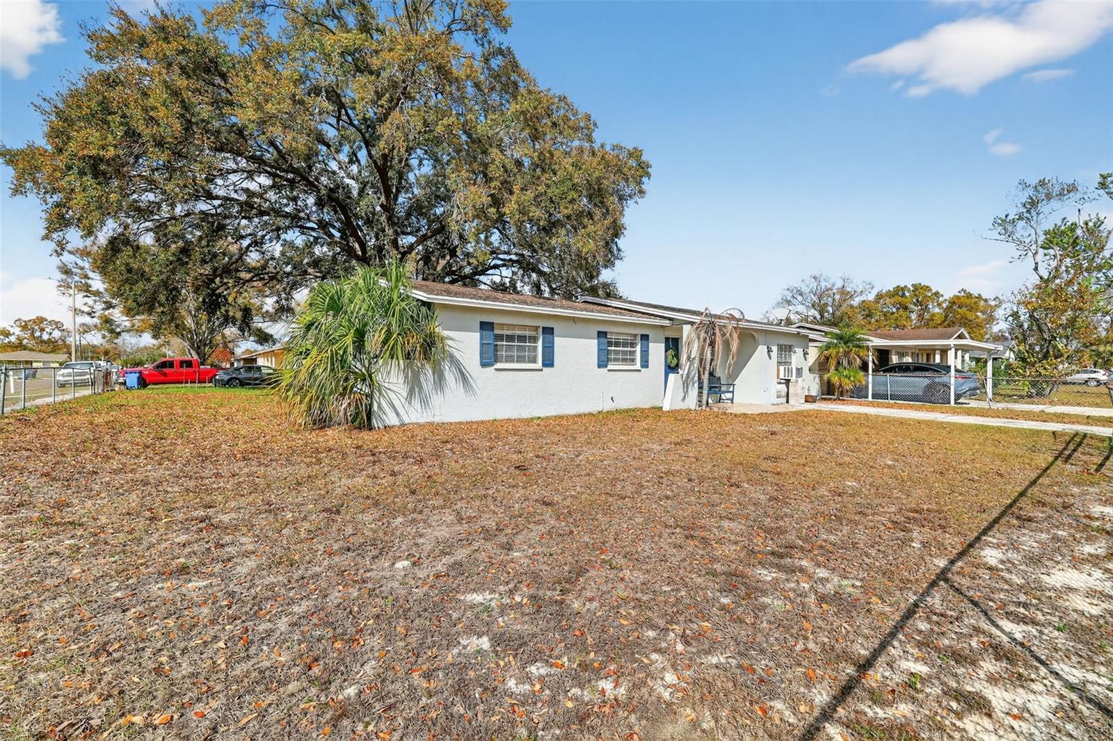 Large Fenced Corner Lot