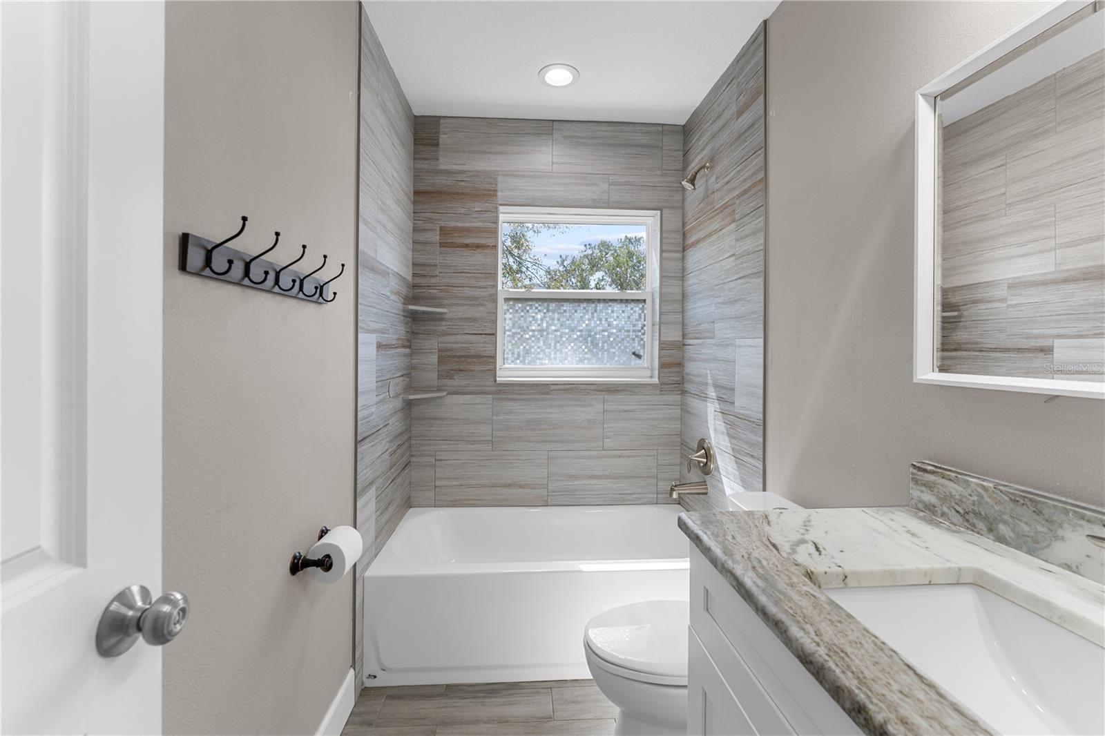Guest bathroom - remodeled in 2020