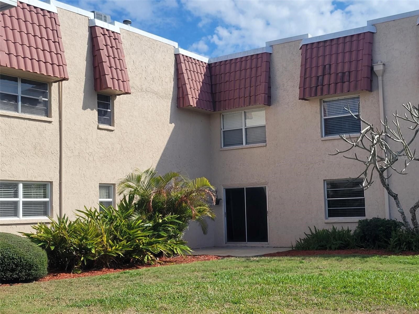 Patio Facing Car Port Area