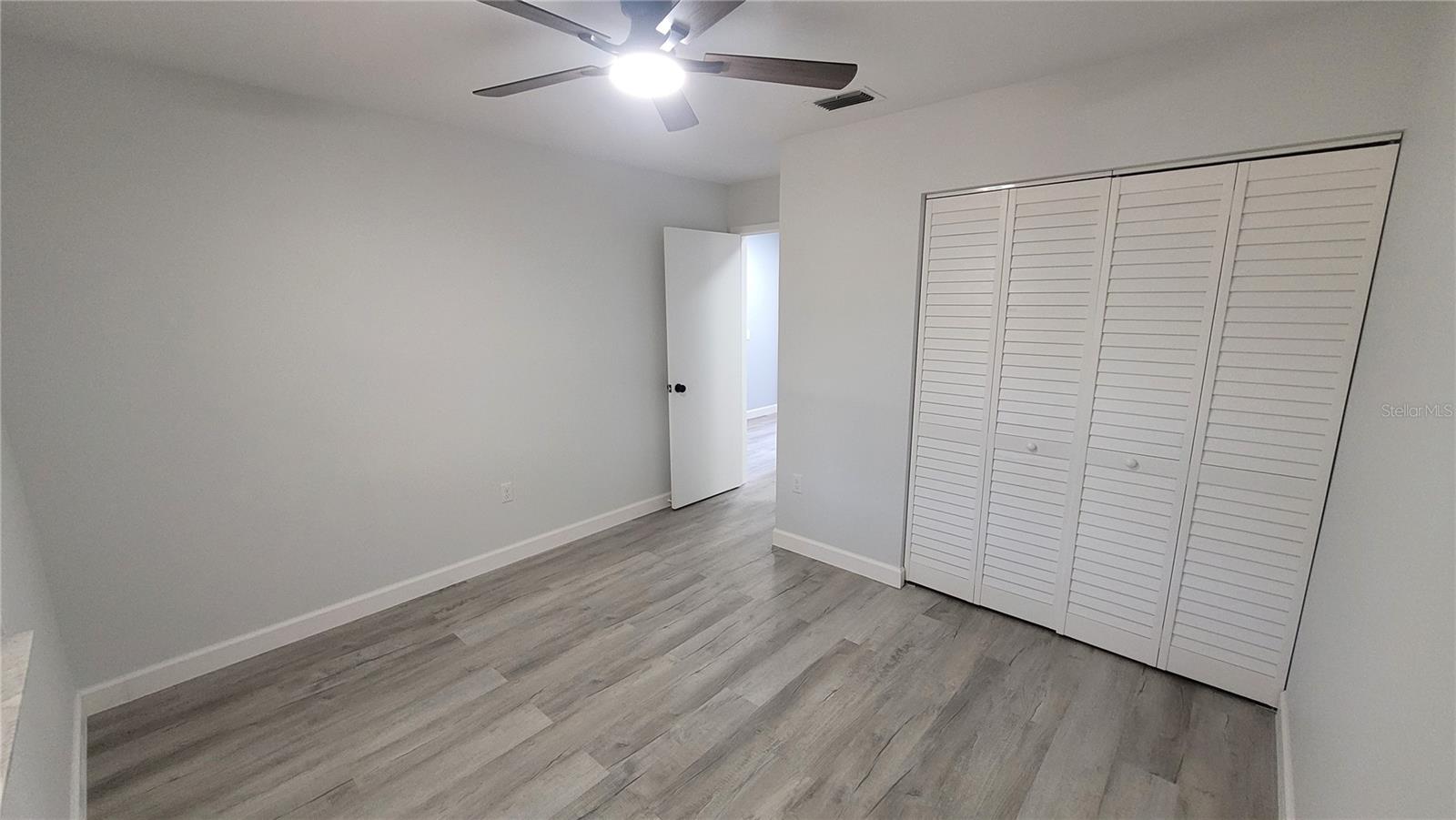 Bedroom 2, built in closet