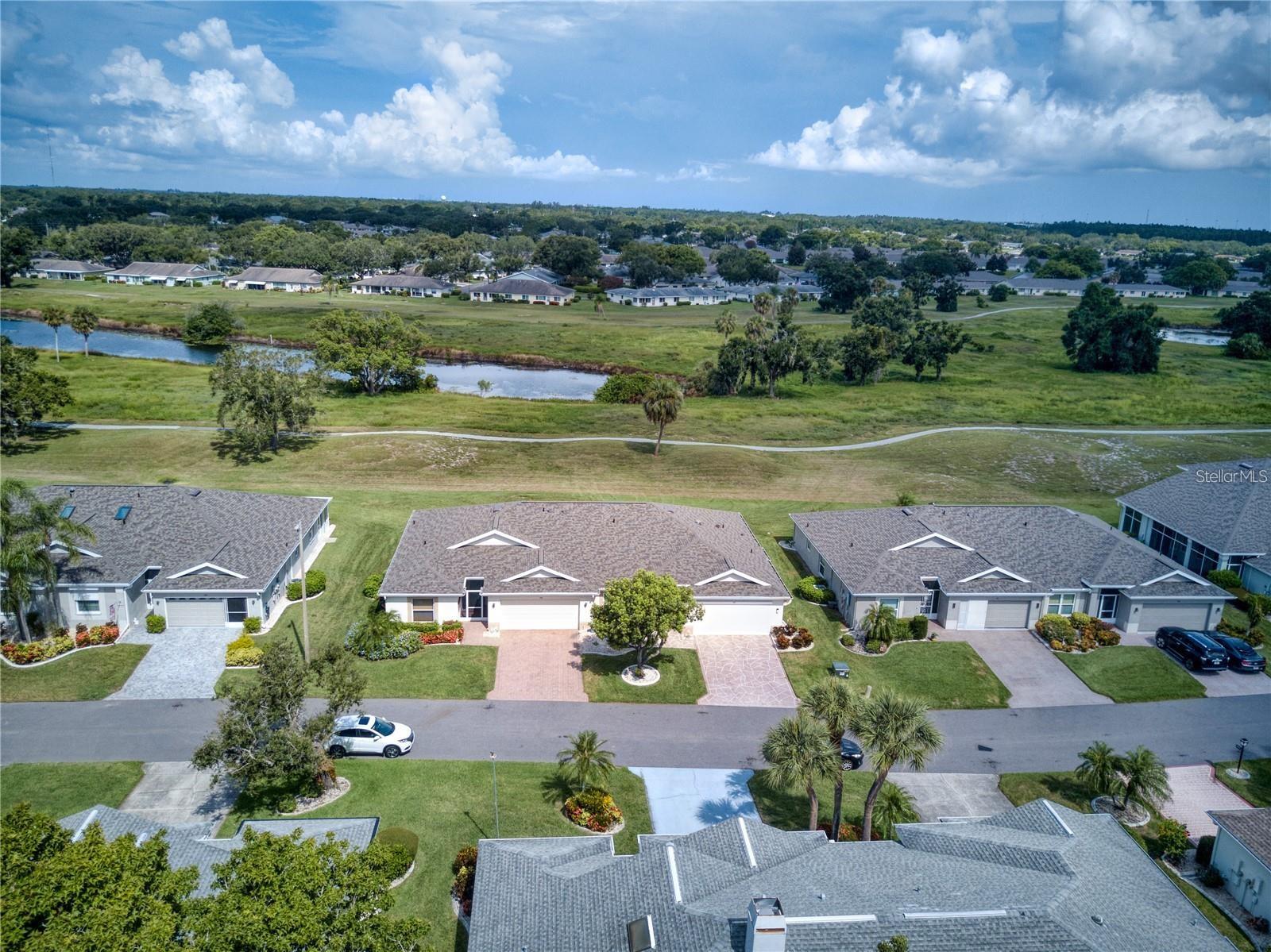 A birds eye view of the Property