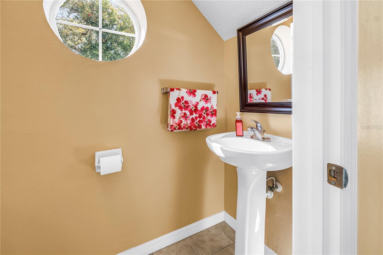 First floor half-bath