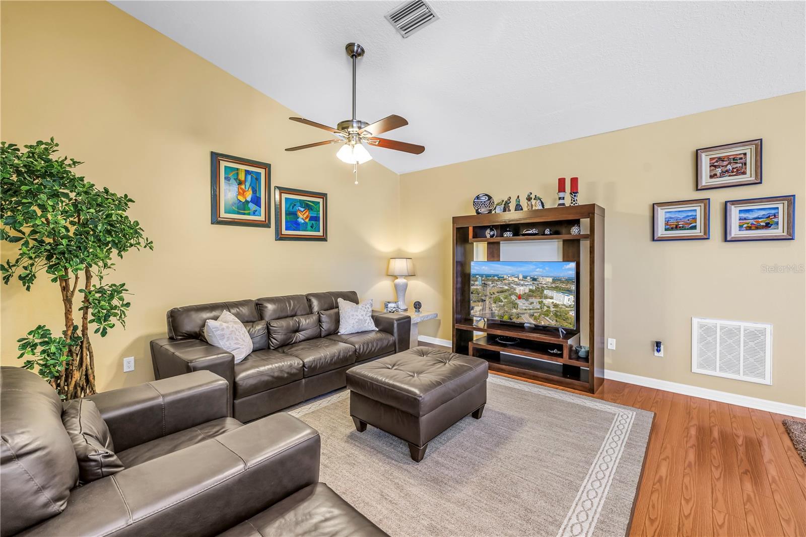 Large family room, office or workout area.