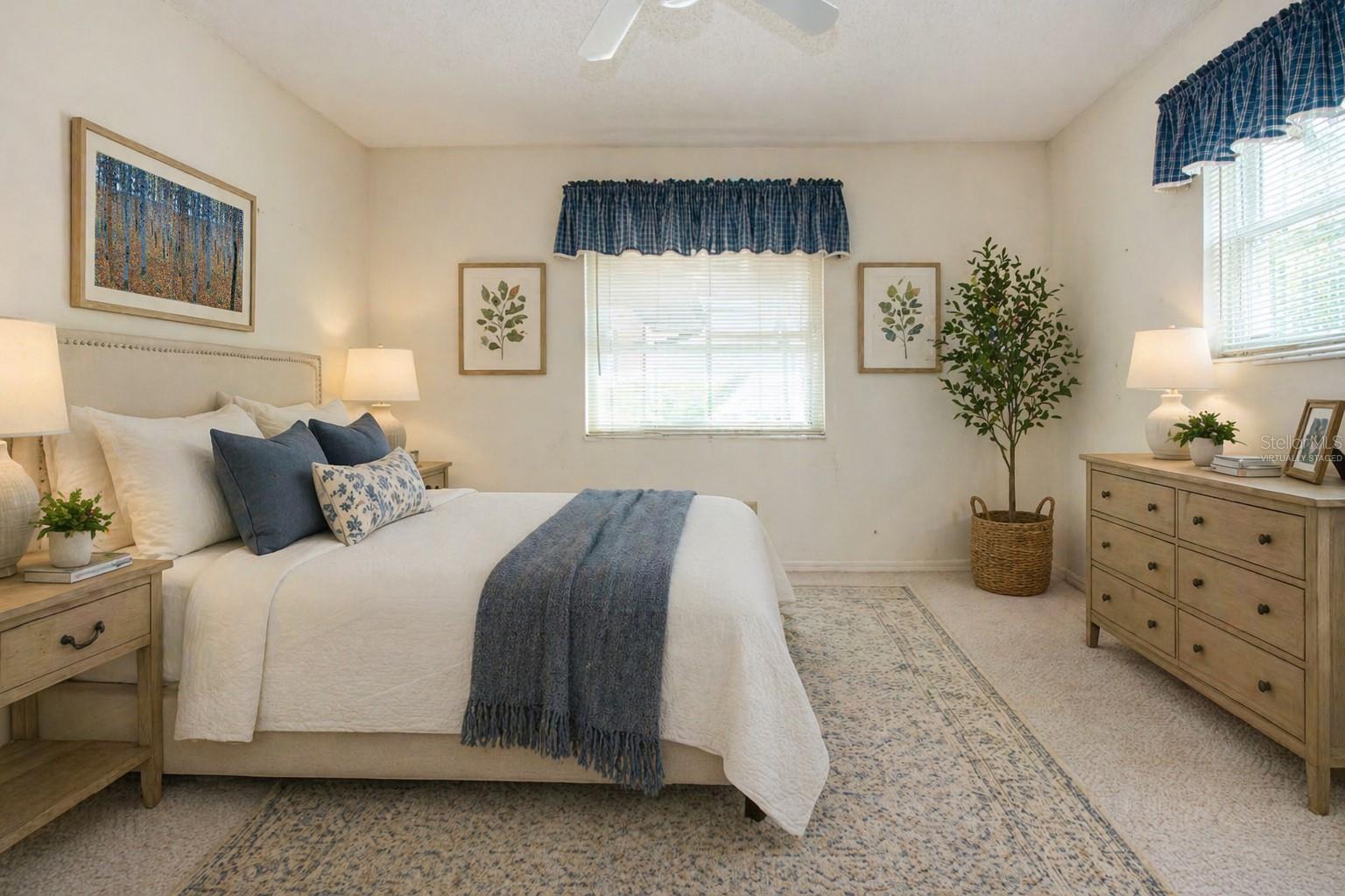 Guest Bedroom (Virtually staged)