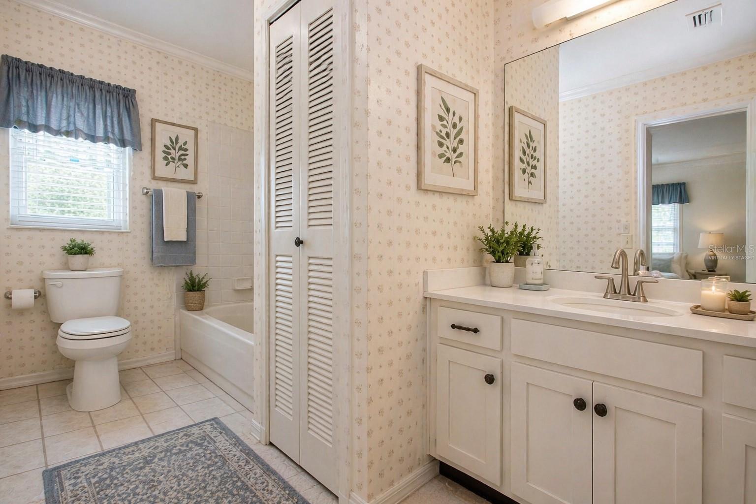Guest Bathroom (virtually staged)