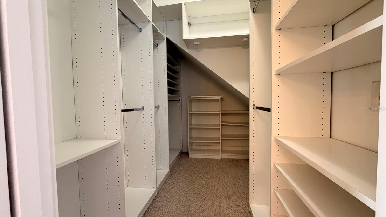 Primary Closet with Builtins