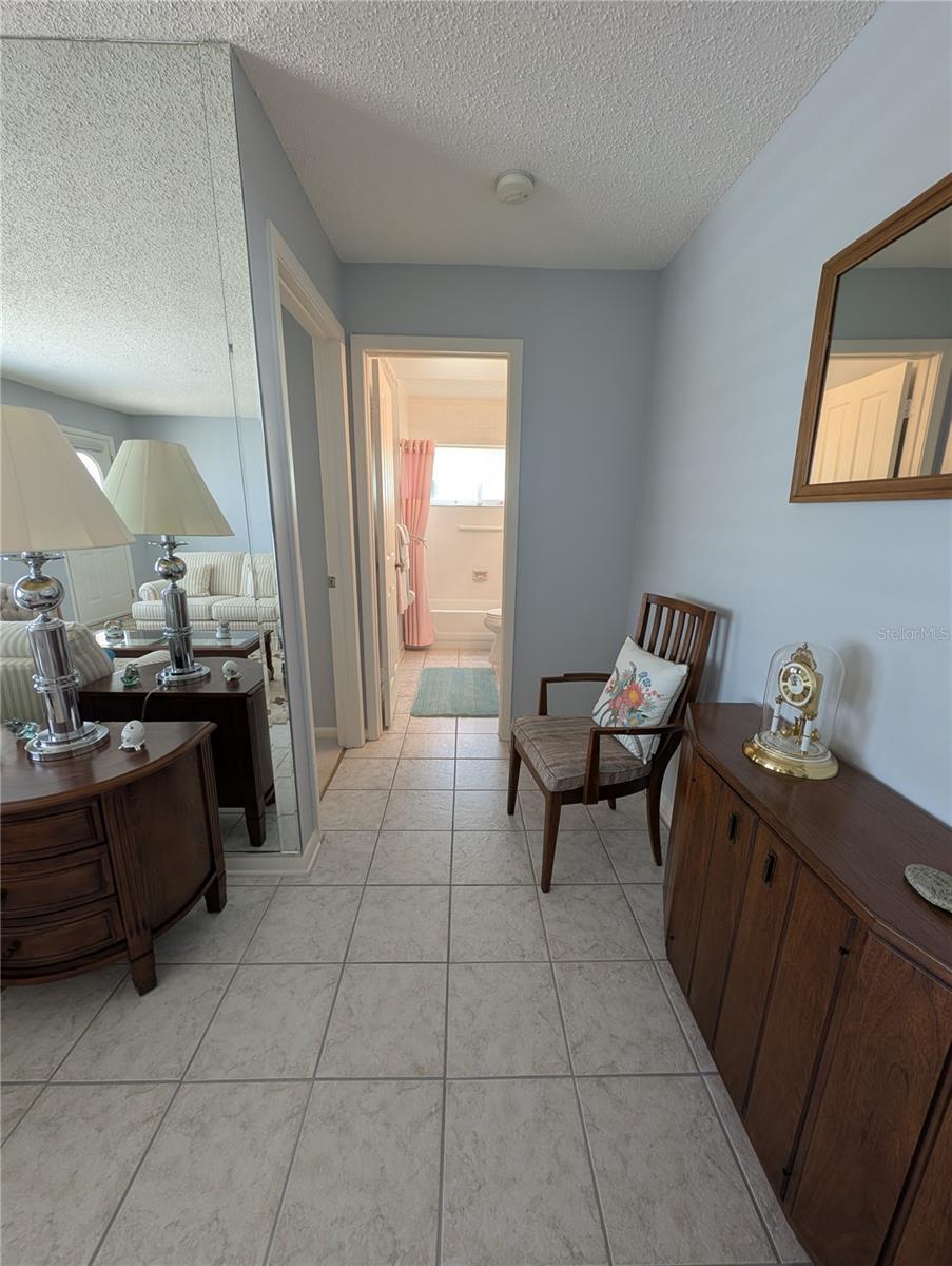 "Philodrendron" floorplan offers a split bedroom floorplan.  Guest bedroom and main bath is located off the living room...a private guest suite.