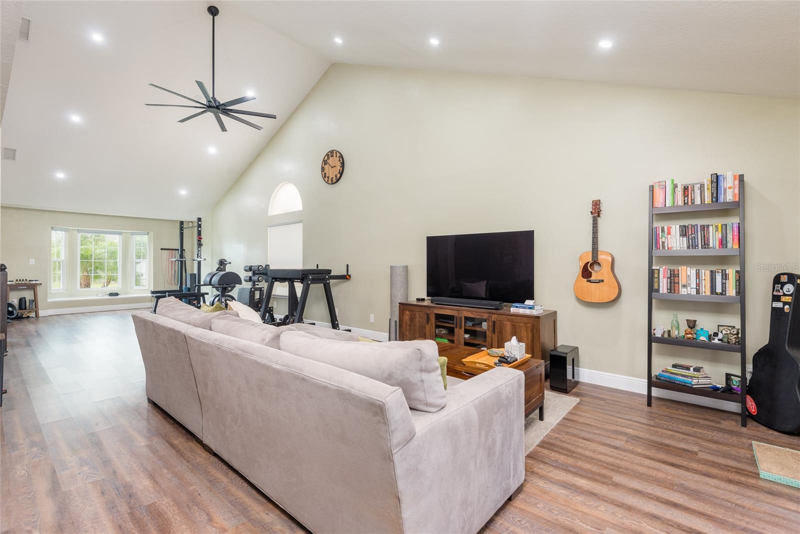 All of the interior is bathed in natural light