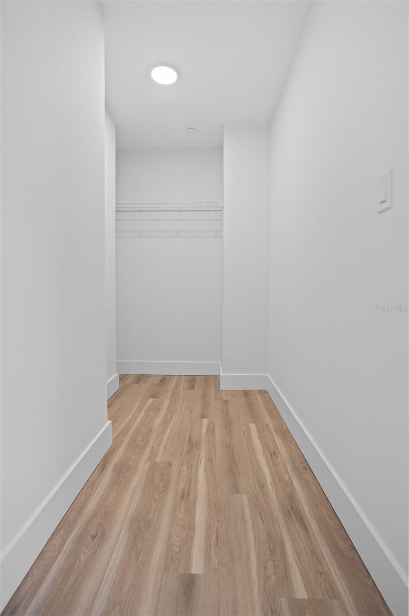 Roomy closet in bedroom number two