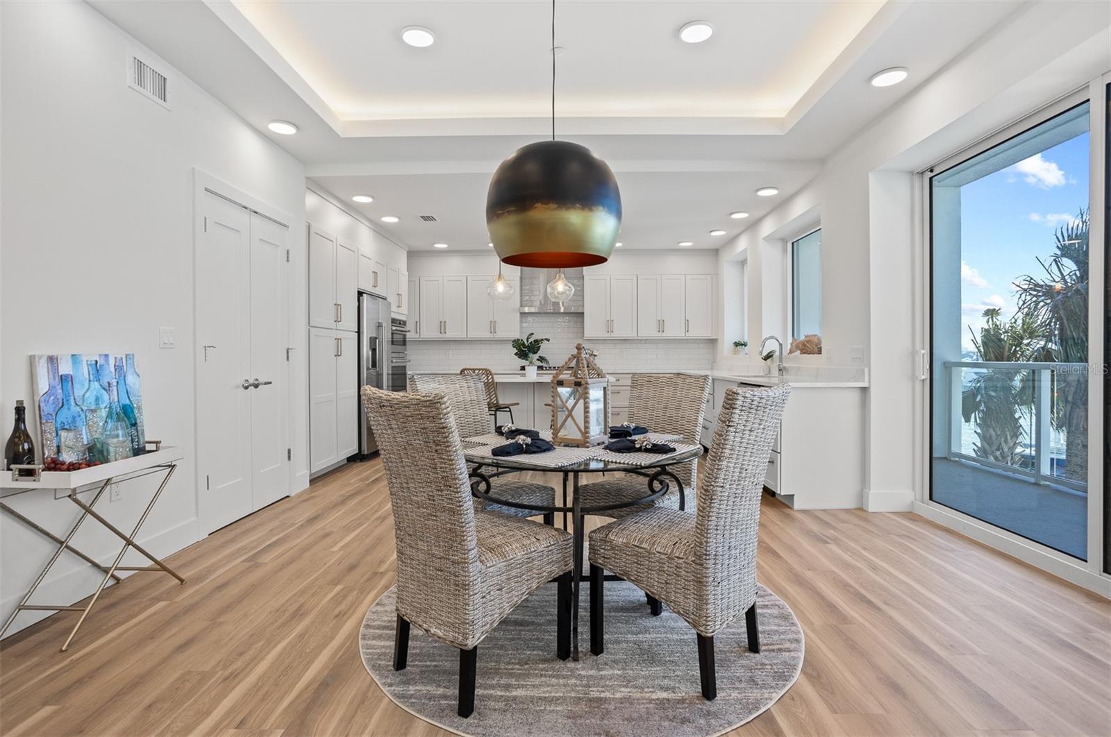 Dining area with views, views, views