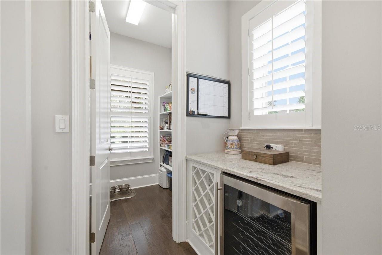 Butler's Pantry off Kitchen/Dining Room